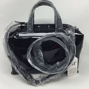 The Fix Zoe Studded Metallic Bowler Satchel (D4)